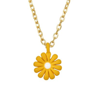 Margaret Mini-Mint Flower Necklace