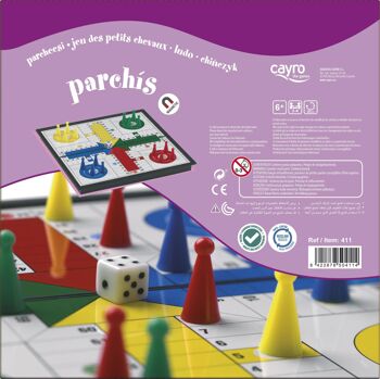 Parcheesi - + 6 Ans - Petite planche pliante magnétique (ref411) 2