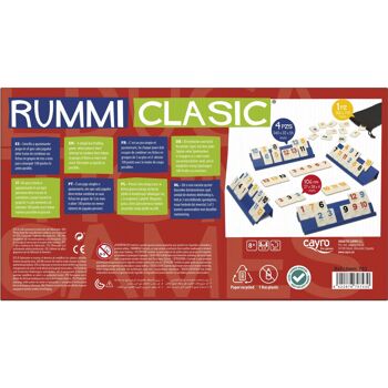 Rummi - + 8 ans - 106 pièces, 1 sac en tissu et 4 supports (ref743) 2