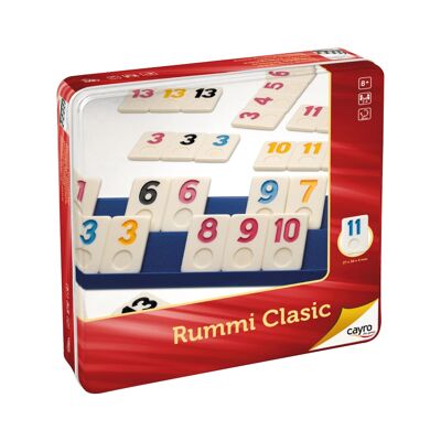 Rummi - + 8 Years - 106 Pieces, 1 Cloth Bag and 4 Supports (ref753)