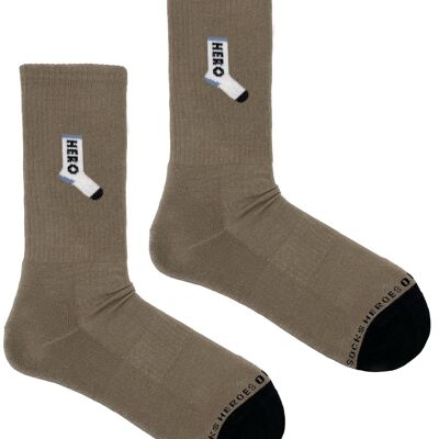 Hero Sock Icon Olive - Größe 41-46