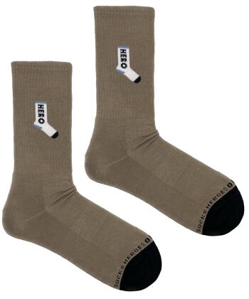 Hero Sock Icon Olive - Taille 41-46