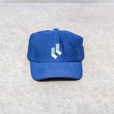 Matt Sock Baseball Cap Navy - One Size