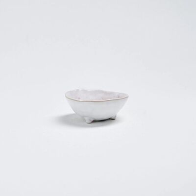 Mini bol à pieds rose clair Nature Shape - Ensemble de 4 pièces