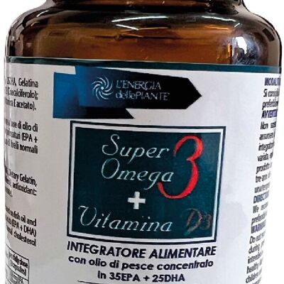Super Omega 3 + Vitamin D3 Food supplement