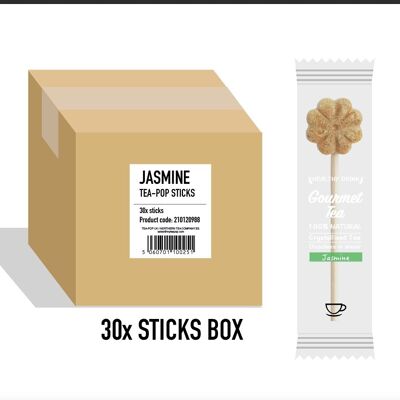Jasmintee-Pop-Sticks, für Catering-Services, 30 Sticks Karton