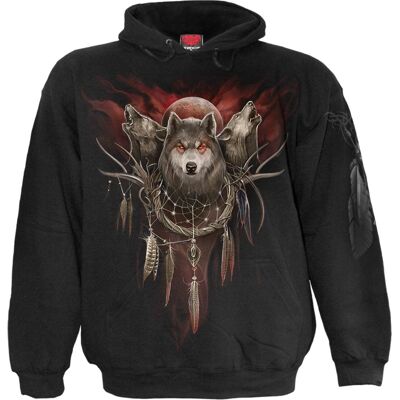 CRY OF THE WOLF - Hoody Black