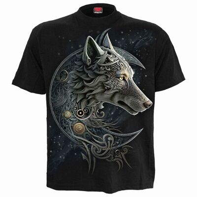 CELTIC WOLF - Maglietta nera