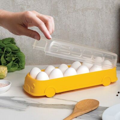 SCRAMBLED BUS - egg box - kitchen storage