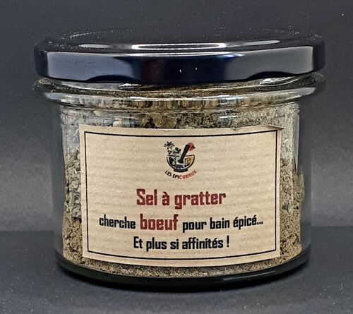 Sel à gratter le boeuf