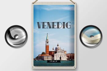 Affiche de voyage en étain, signe de voyage, 20x30cm, venise, italie, tourisme, vacances 2