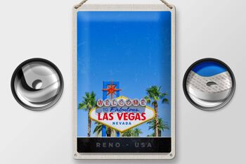 Panneau de voyage en étain, 20x30cm, Las Vegas, Nevada, amérique, états-unis, Casino 2