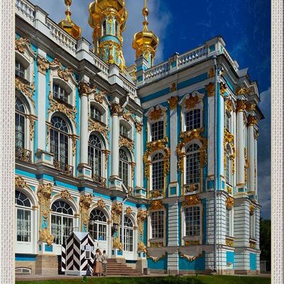 Targa in metallo da viaggio 20x30 cm Architettura di San Pietroburgo Russia