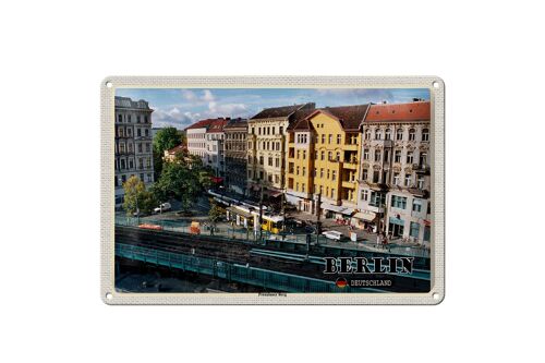 Blechschild Städte Berlin Prenzlauer Berg Deutschland 30x20cm