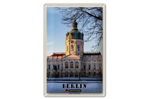 Blechschild Städte Berlin Schloss Charlottenburg 20x30cm