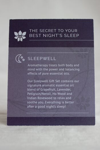 Coffret cadeau d'aromathérapie de luxe Sleep Well 6