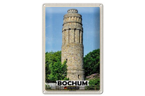 Blechschild Städte Bochum Bismarkturm Architektur 20x30cm