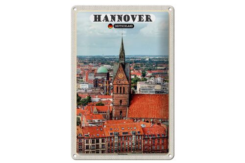 Blechschild Städte Hannover Marktkirche Altstadt 20x30cm
