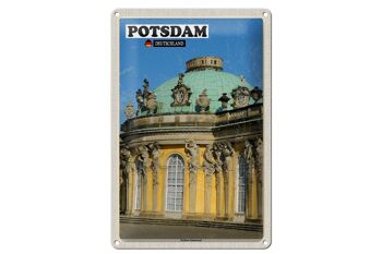 Plaque en tôle villes Potsdam Palais de Sanssouci 20x30cm 1
