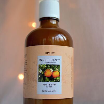 Uplift Aromatherapy Hand and Body Lotion 100ml
