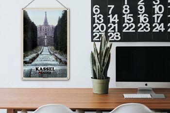 Plaque en tôle villes Kassel Wilhelmhöhe Architekur 20x30cm 3