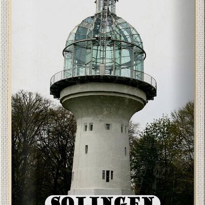 Blechschild Städte Sollingen Lichtturm Architektur 20x30cm