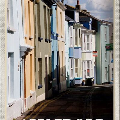 Blechschild Städte England Appledore Town Street 20x30cm