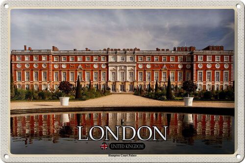 Blechschild Städte Hampton Court Palace London 30x20cm