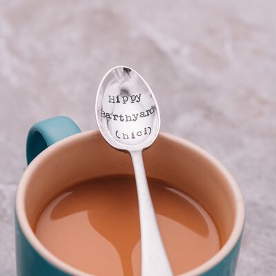 Hippy Bathyard (hic!)' Teaspoon