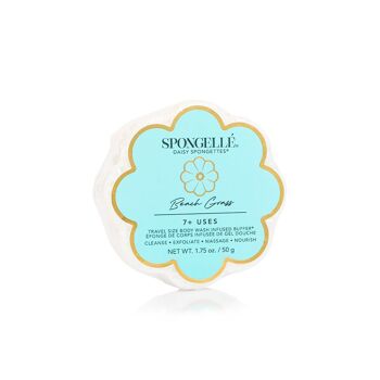 ÉPONGE EN FORME DE FLEUR DE LA COLLECTION DAISY - HERBE DE PLAGE 1.75oz- SPONGELLE