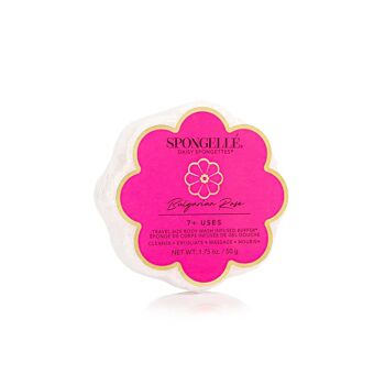 ÉPONGE EN FORME DE FLEUR DE LA COLLECTION DAISY - ROSE BULGARE 1.75oz- SPONGELLE