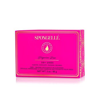 TAMPON PEDI DAISY COLLECTION - ROSE BULGARE - SPONGELLE 1