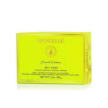 TAMPON PEDI DAISY COLLECTION - COCO VERVEINE - SPONGELLE 1