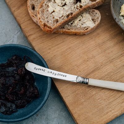 Spread Happiness' Butter Knife