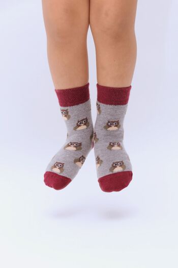 Chaussettes chouette bébé 5