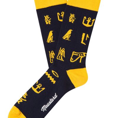 Hieroglyphen Socken