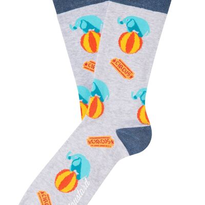 Elephant in Circus Socks