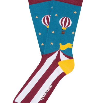 Chaussettes de cirque et ballons