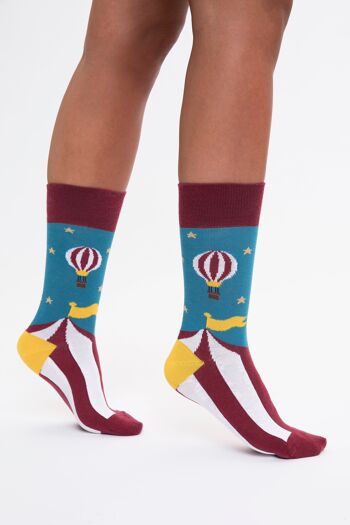 Chaussettes de cirque et ballons 4