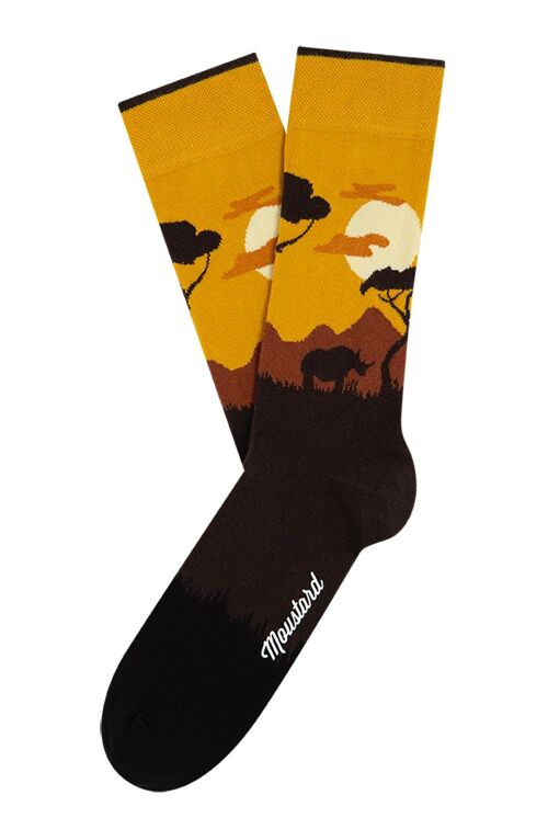 Giraffe & Rhino Socks