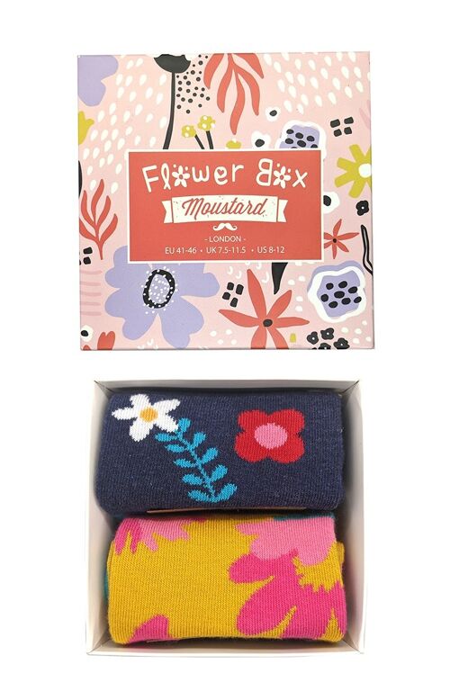 Flower Socks Box