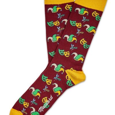 Mardi Grass Socks