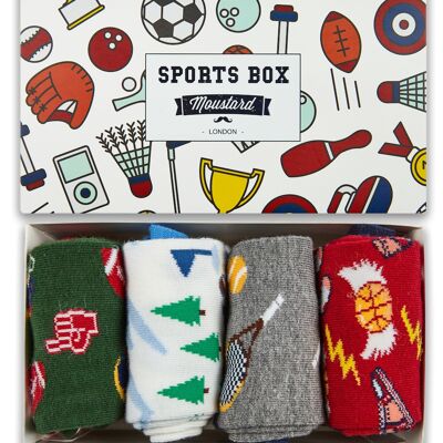 Caja de calcetines deportivos
