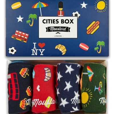 Städte Socken Box