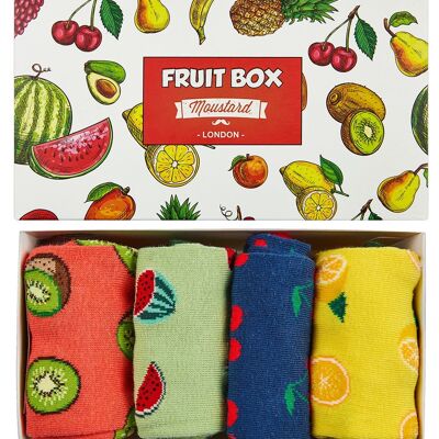 Boîte à chaussettes fruits