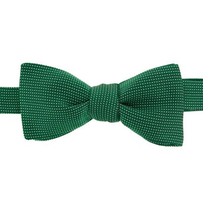 Fir green Fiorenza silk bow tie