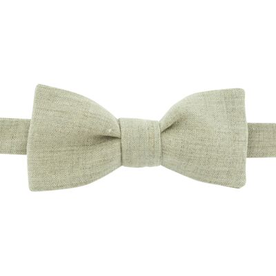 Bow tie Natural linen string