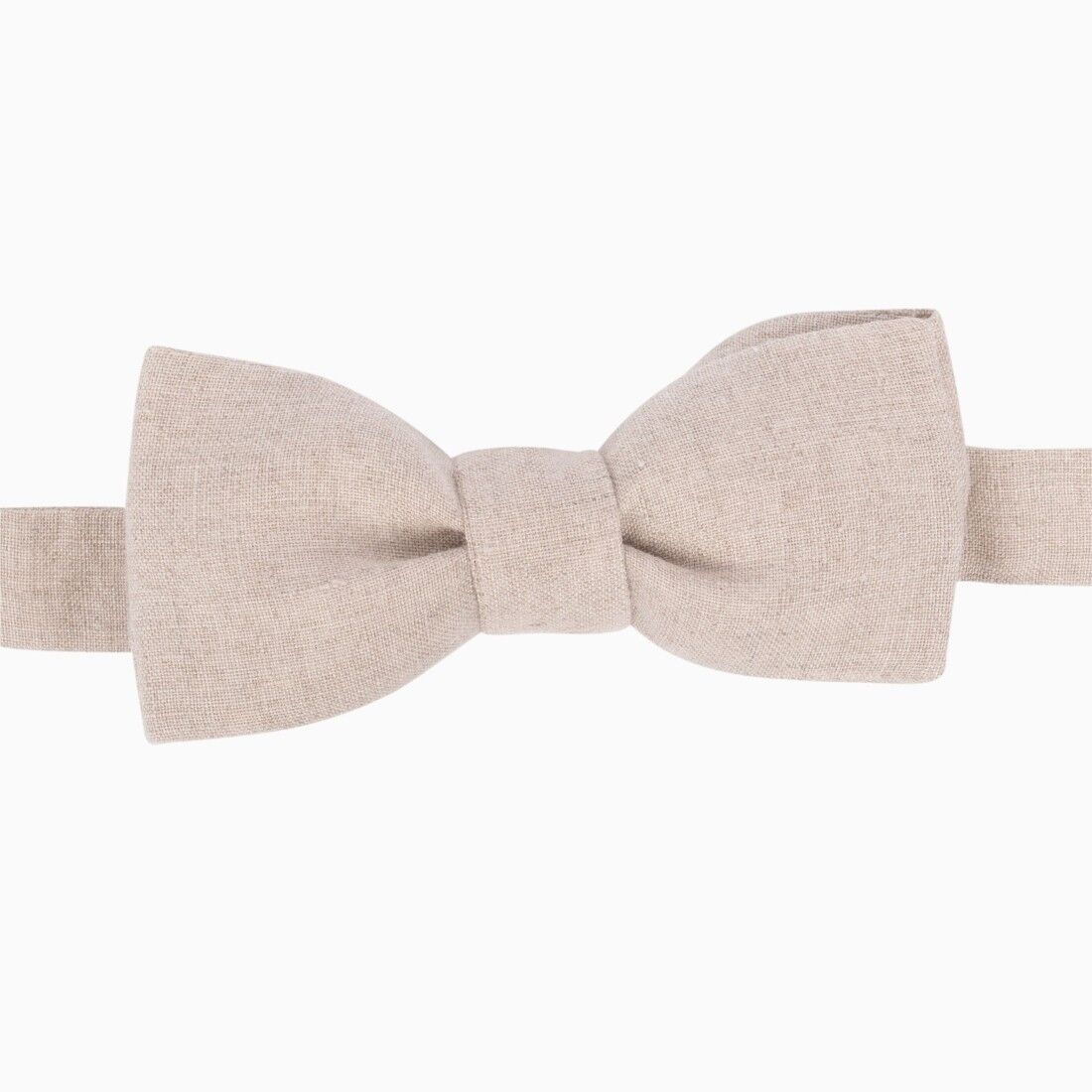 Pajarita Hilo de lino natural