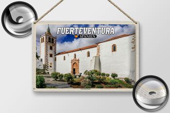 Plaque en tôle voyage 30x20cm Fuerteventura Espagne Casa Santa Maria 2