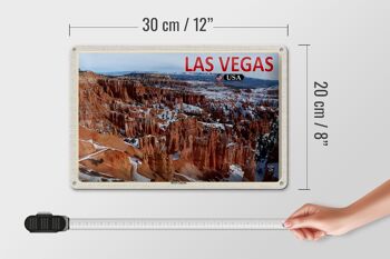 Panneau en étain voyage 30x20cm, Las Vegas, états-unis, Bryce Canyon 4